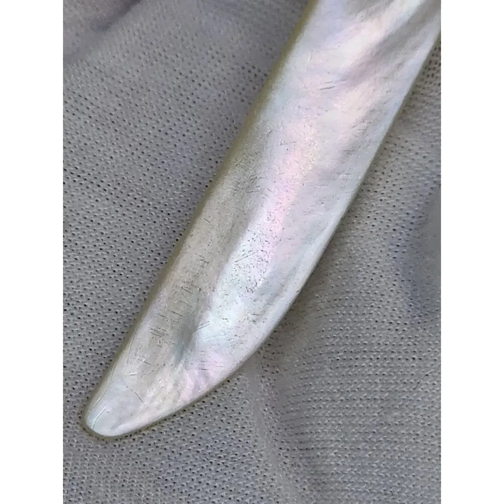 Vintage Hand Carved MOP Mini Knife